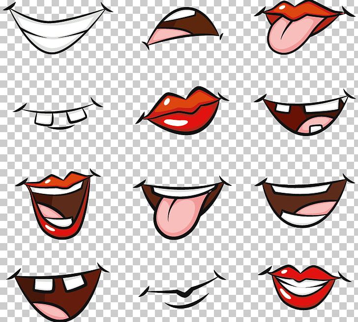 mouth clipart catoon