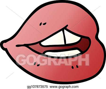 mouth clipart doodle
