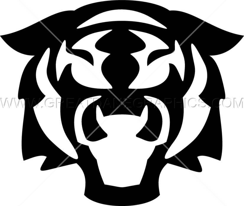 mouth clipart tiger