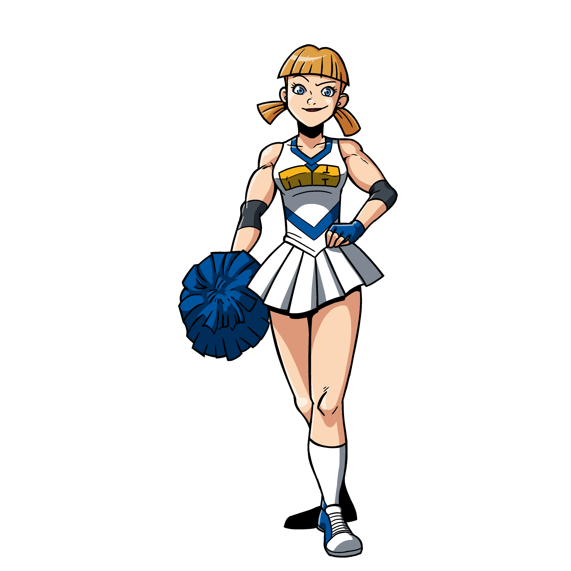 movement clipart girl cheerleader