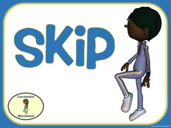 Movement clipart locomotor skill. Top visuals simple large