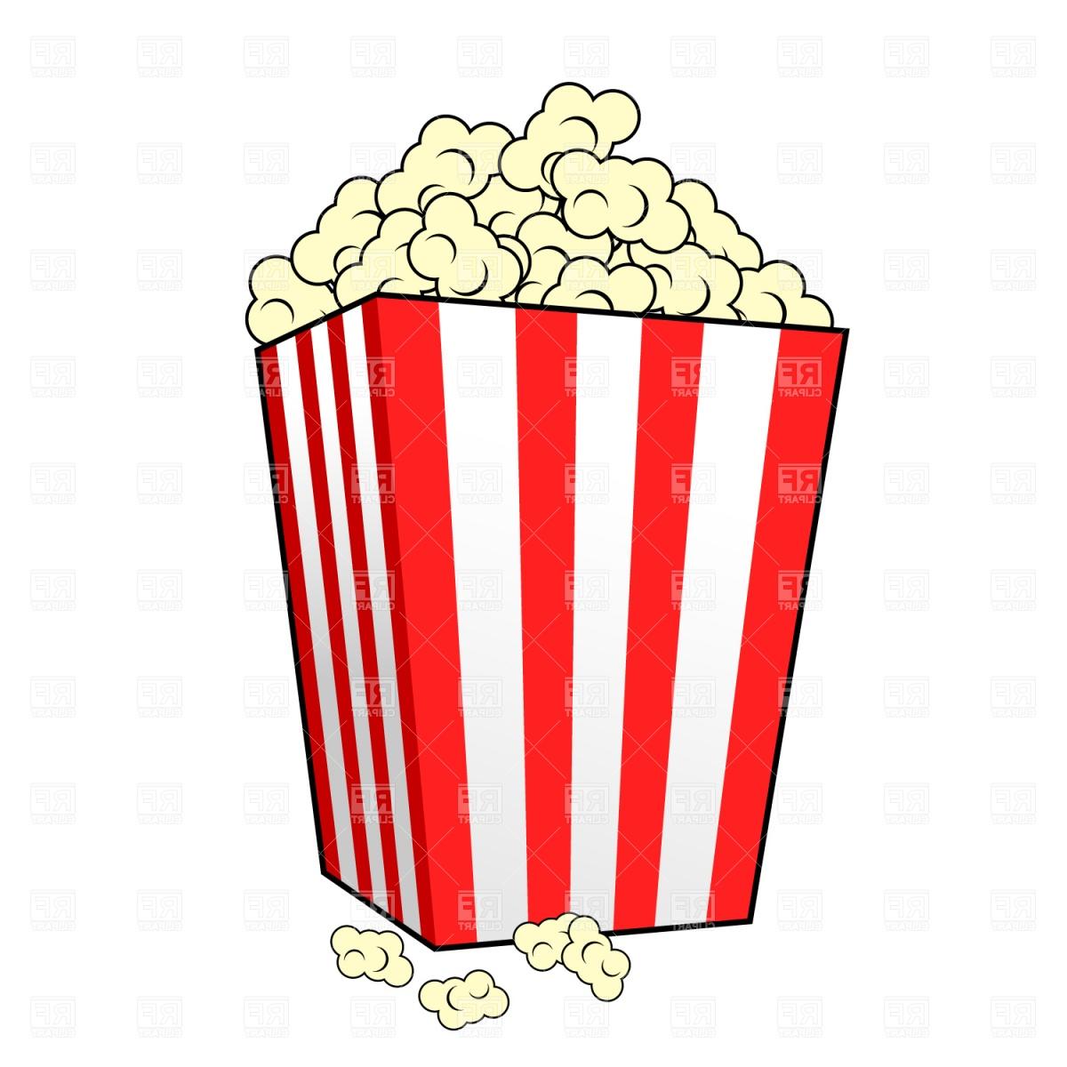 movie clipart and popcorn