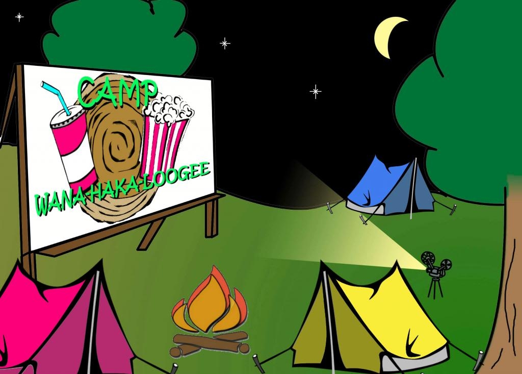 Movie clipart backyard movie. Clip art library 