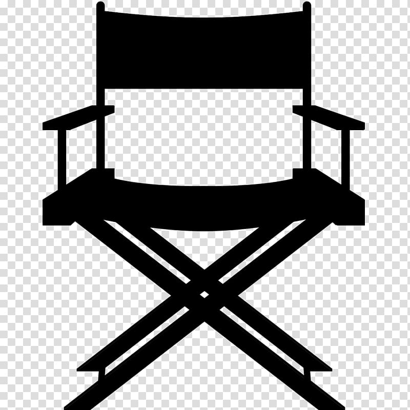 Movie clipart chair. Table director s stool