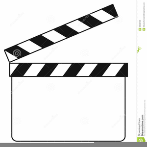 movies clipart clapboard