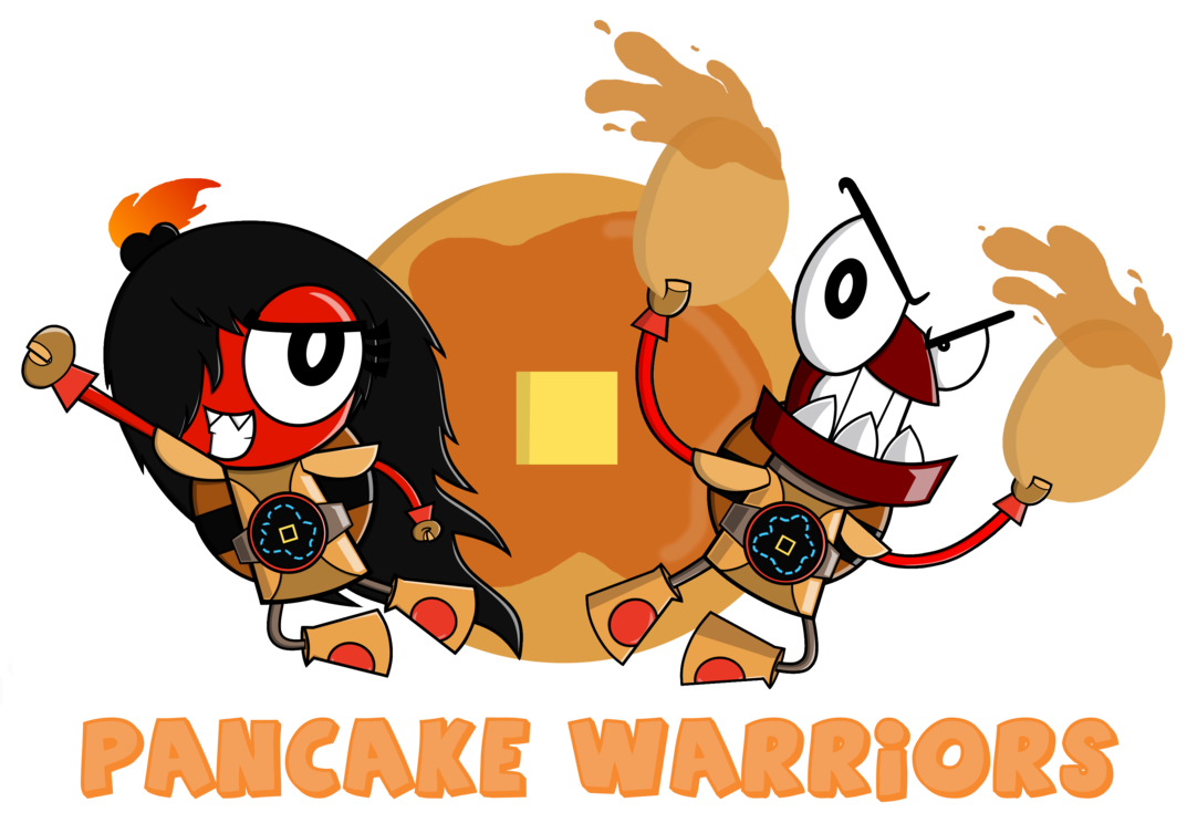 Pancake clipart pancake man. Warriors request by clickerpony