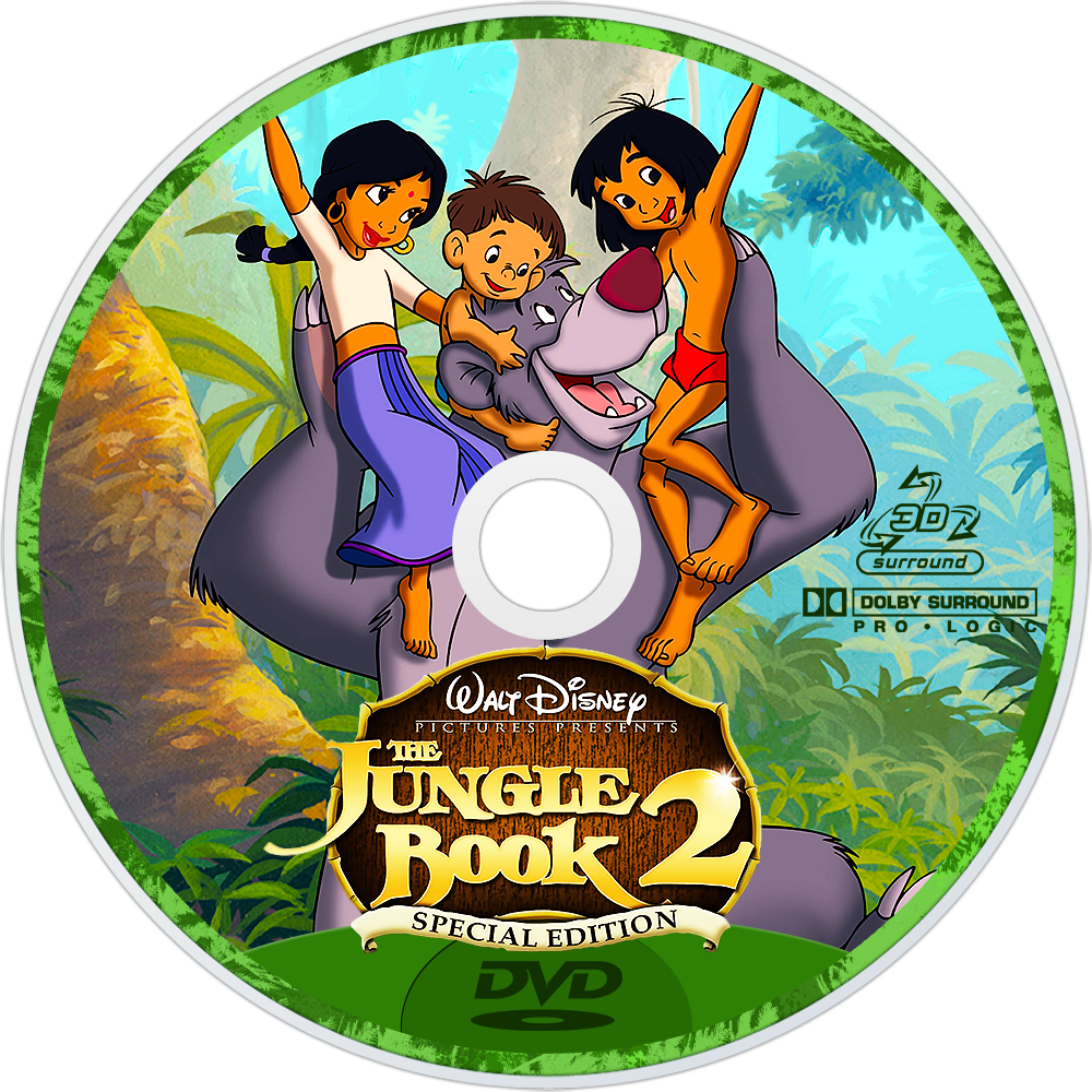 The jungle book fanart. Movie clipart disc