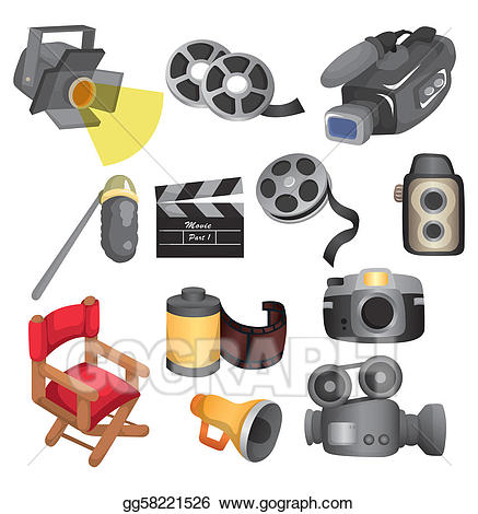 movie clipart equipment