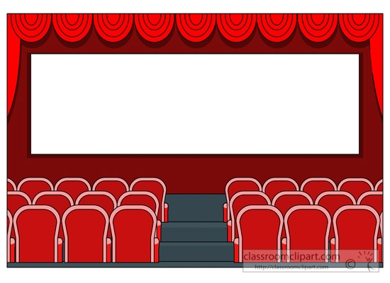 theatre clipart movie house