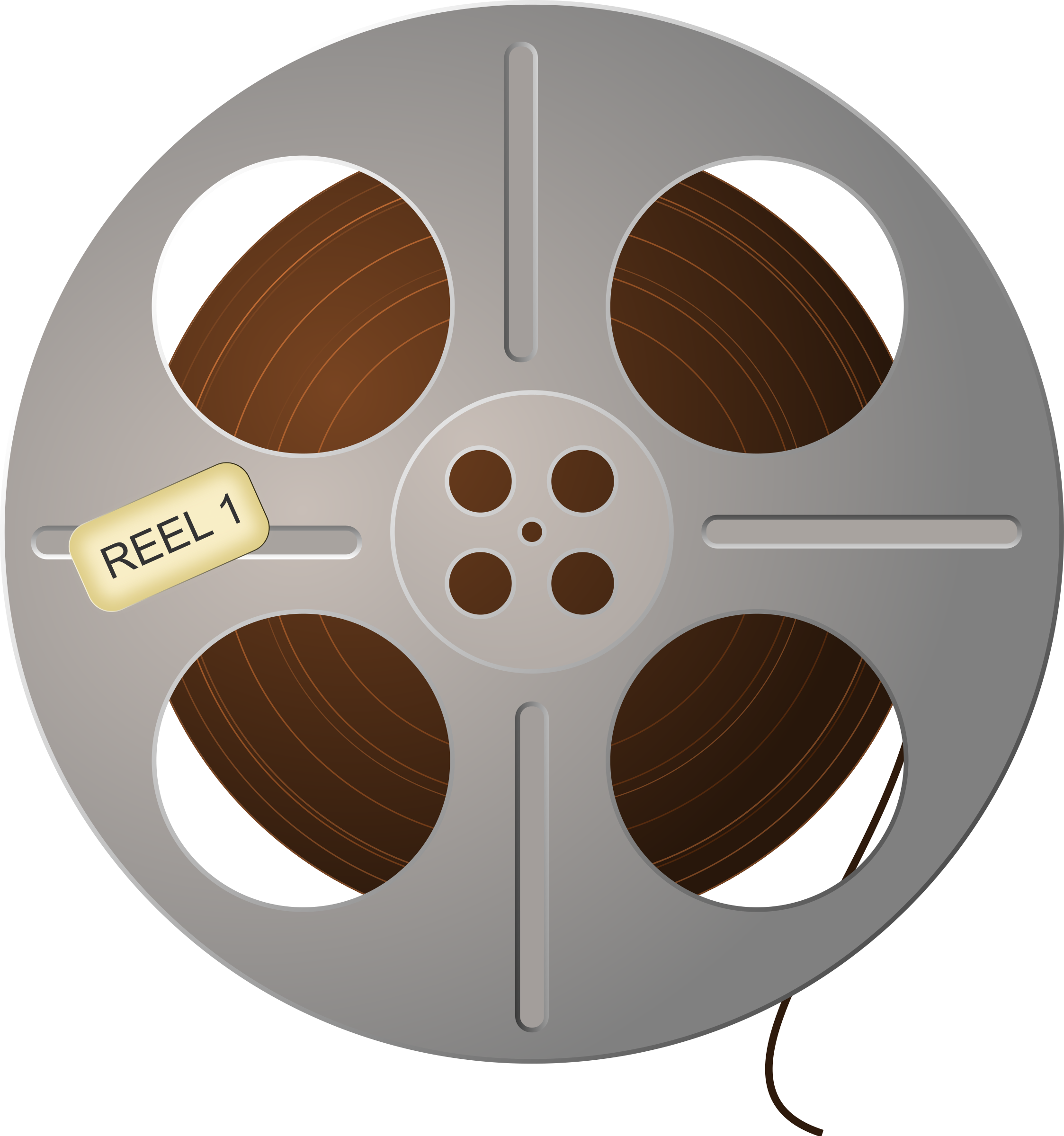Movie clipart movie reel. Film tape big image