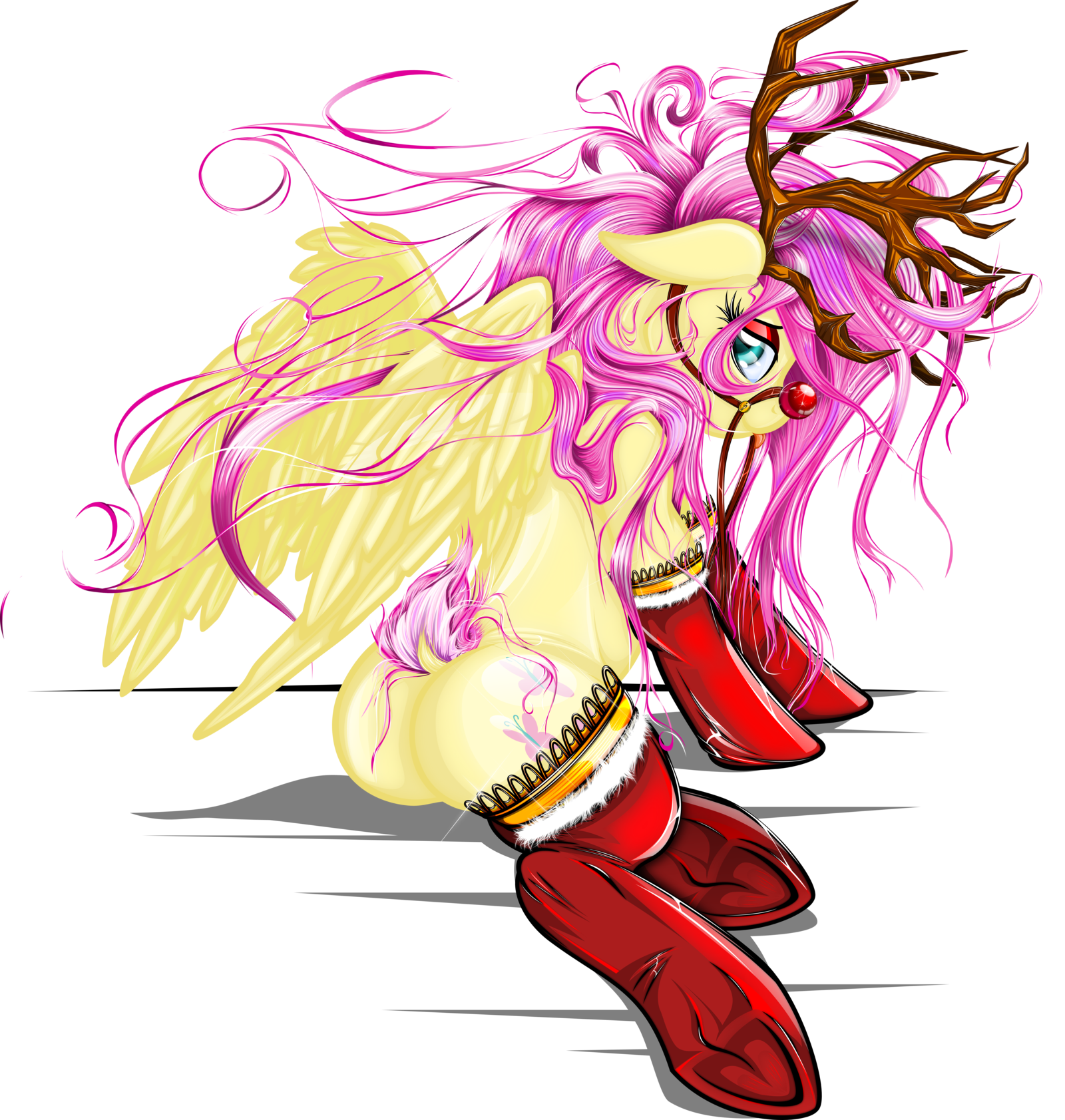 Fluttershy x mas special. Movie clipart rudolph the red nosed reindeer