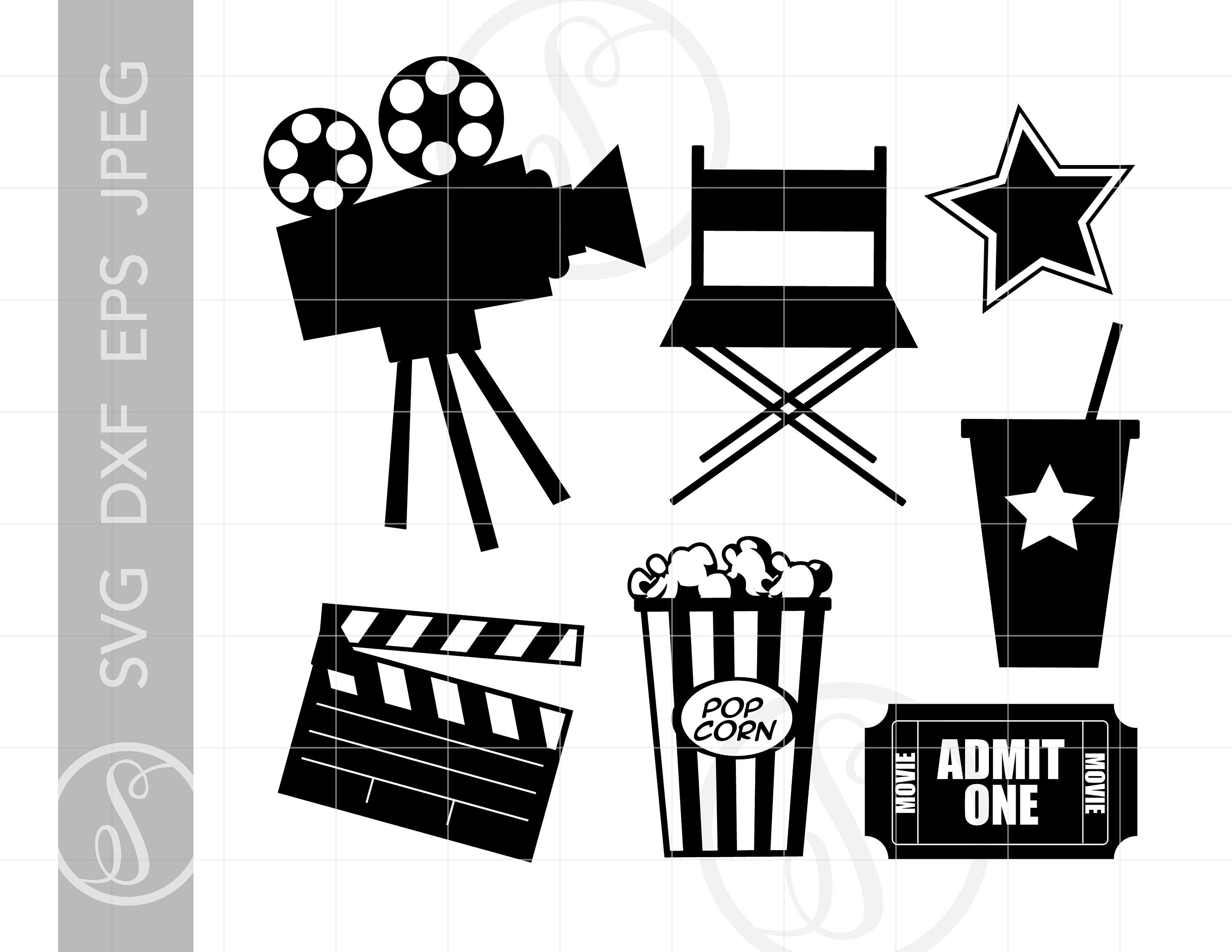 tickets clipart movie theme