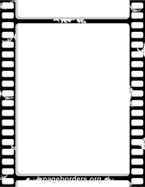 K zz t ve. Movies clipart borders