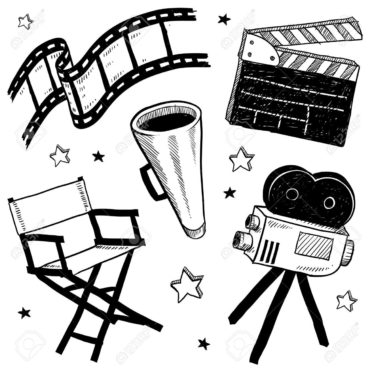 movies clipart equipment