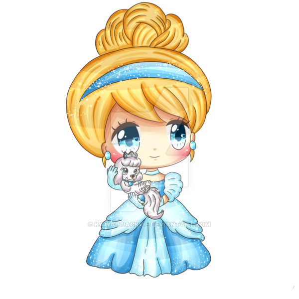 Cinderella and pumpkin by. Movies clipart kawaii