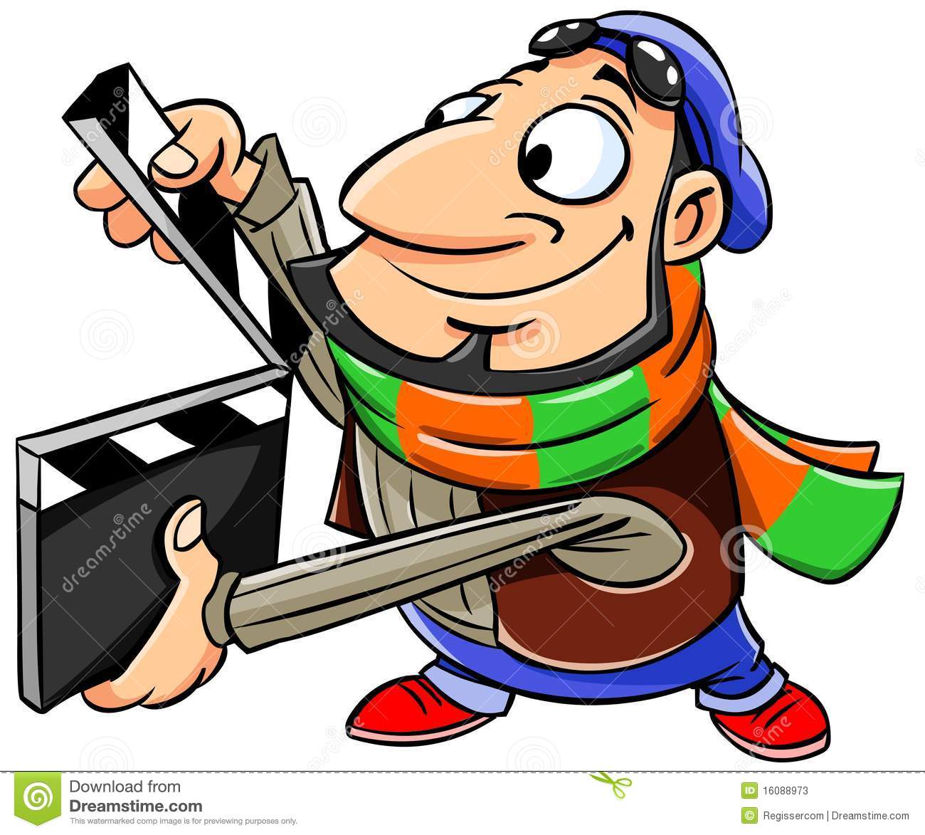 movies clipart movie director