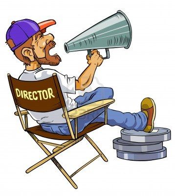 movies clipart movie director