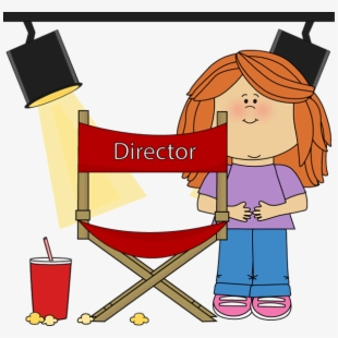 movies clipart movie director