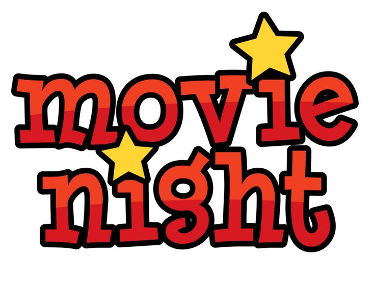 movies clipart movie night