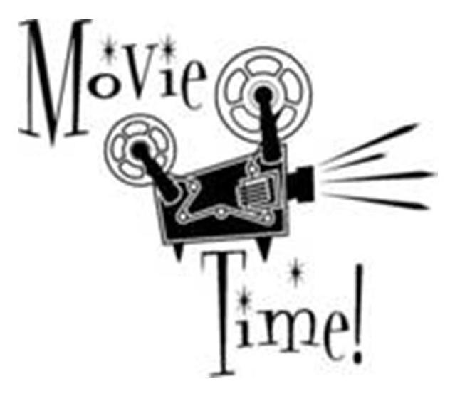 movies clipart movie time