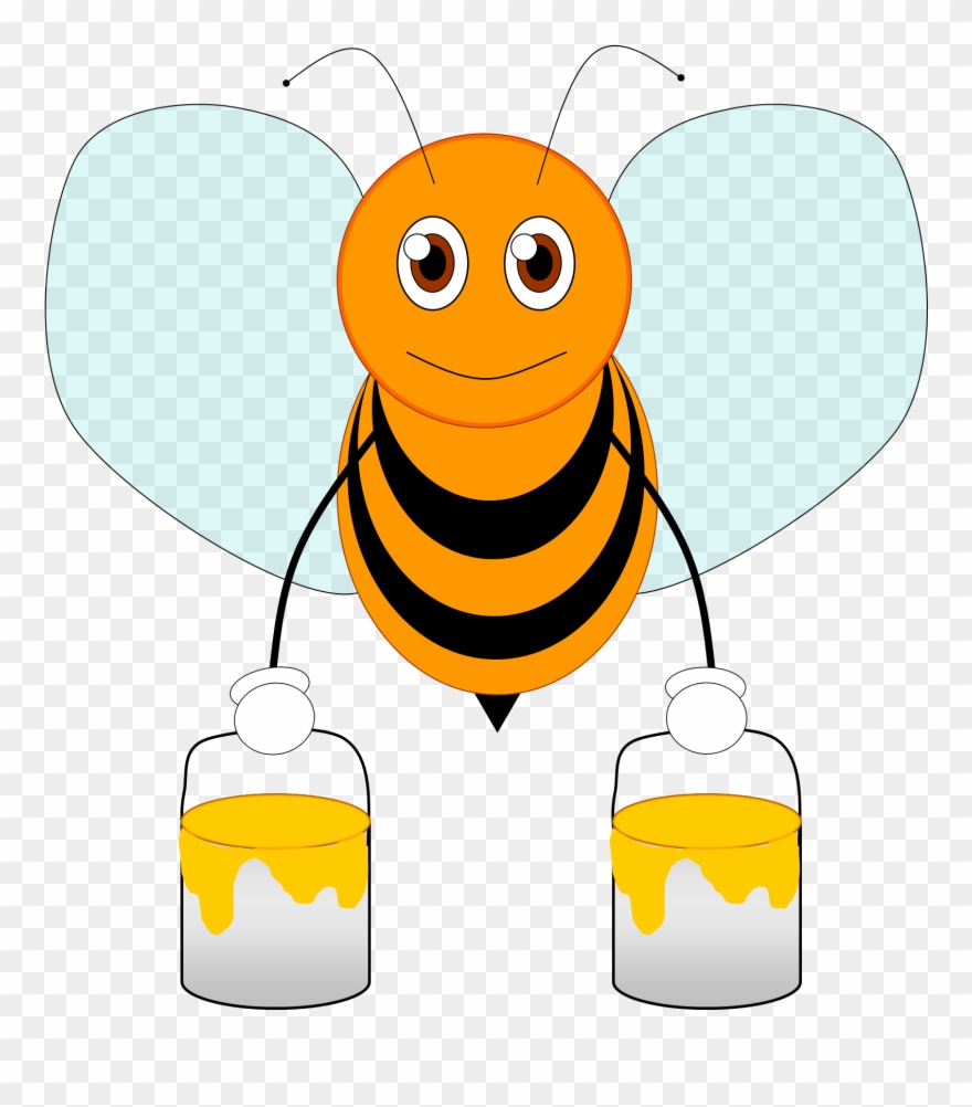 moving clipart bee