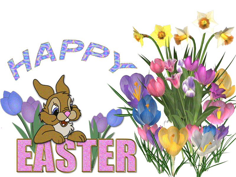Moving clipart easter.  happy gif animated