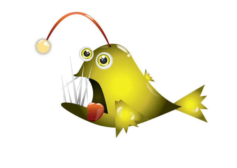 moving clipart fish