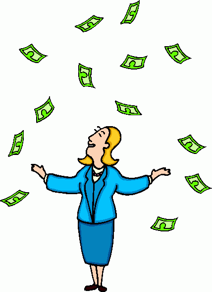 moving clipart money