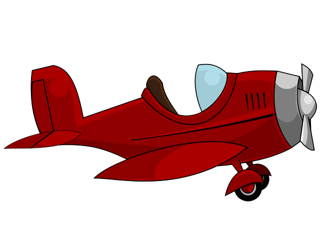 moving clipart plane