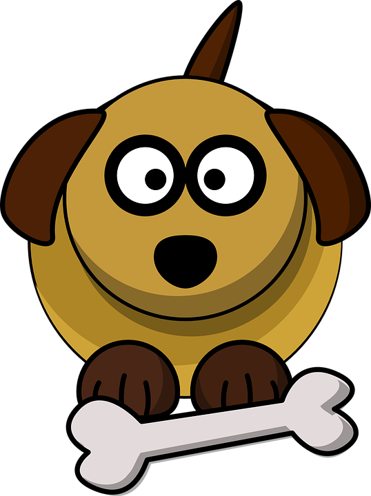 moving clipart puppy