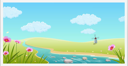 Moving clipart river. Amazing flash animations of