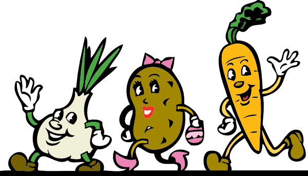 moving clipart vegetable