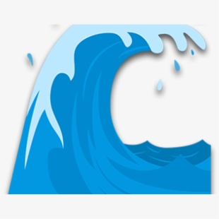 Waves clipart large wave. Free png cliparts silhouettes