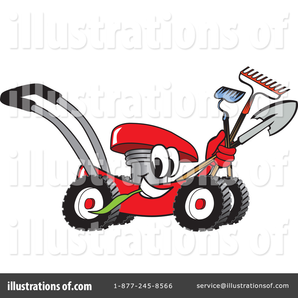 Lawn mower illustration by. Mowing clipart garden tractor