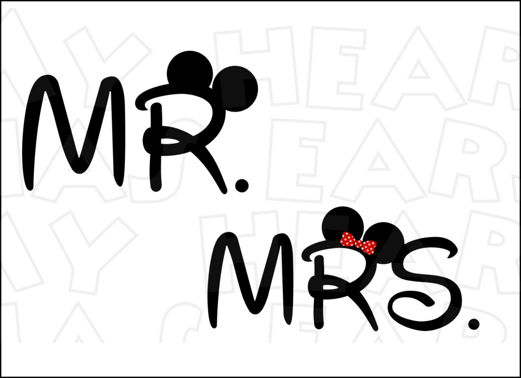 And mrs with mickey. Mr clipart