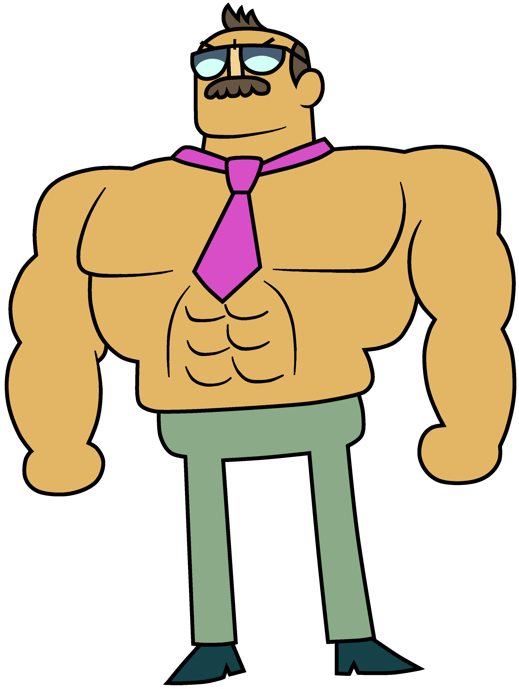 muscles clipart masculine