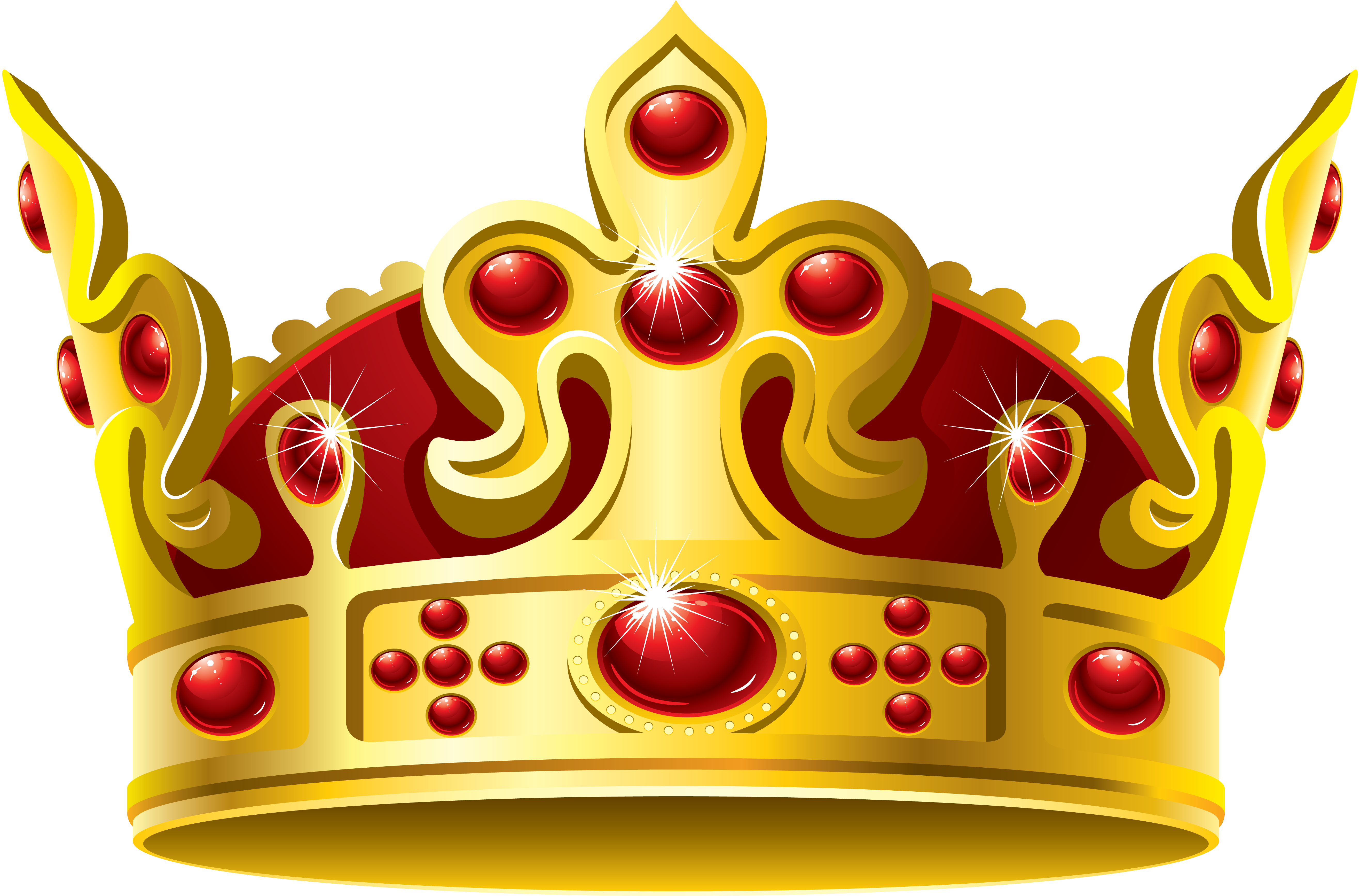 Mr clipart monarchy. Gold crown red stone