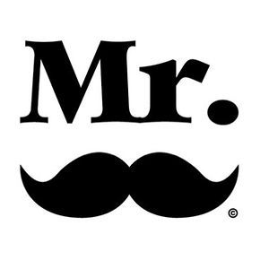 mr clipart mustache