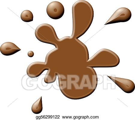 mud clipart brown paint