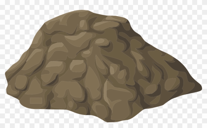 Png no background transparent. Mud clipart brown rock
