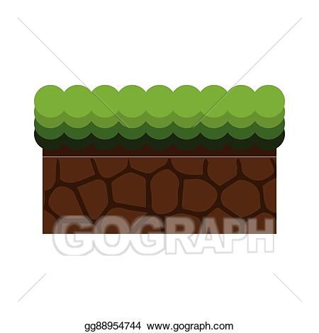 Mud clipart ground. Clip art vector block
