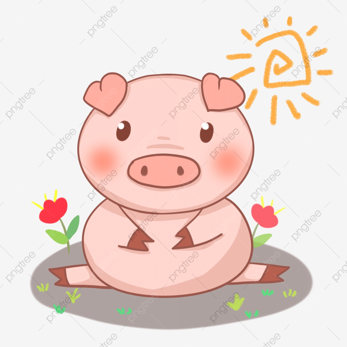 Mud clipart muddy water. Sitting in the of