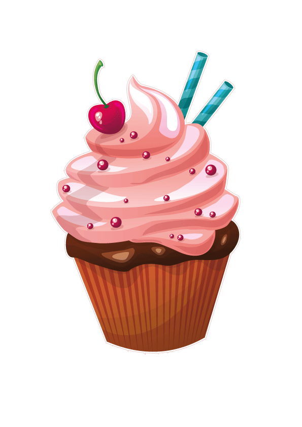 muffin clipart 1 cupcake