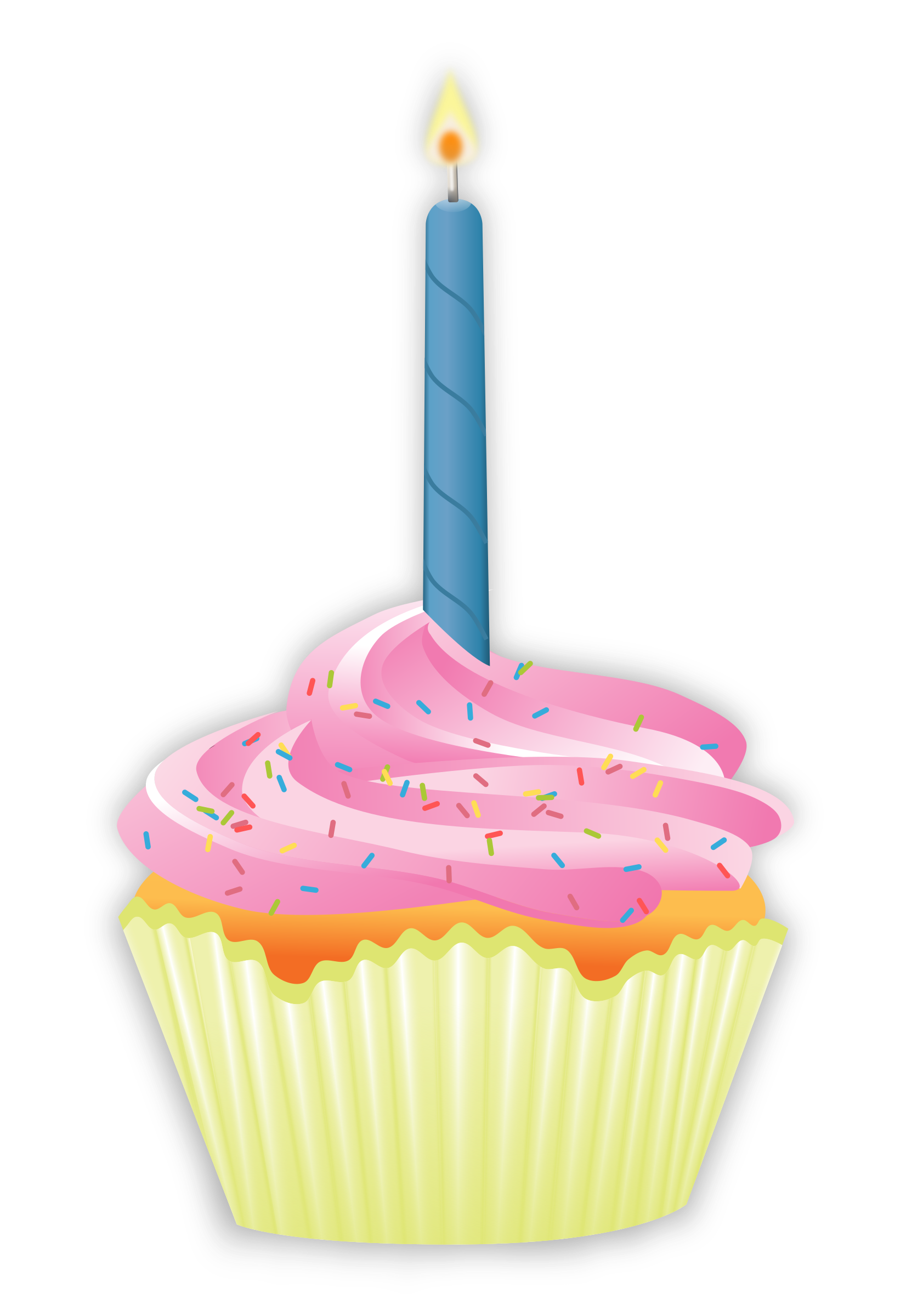 muffin clipart birthday cupcake