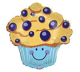 muffins clipart blue muffin