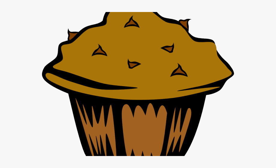 muffins clipart brown food