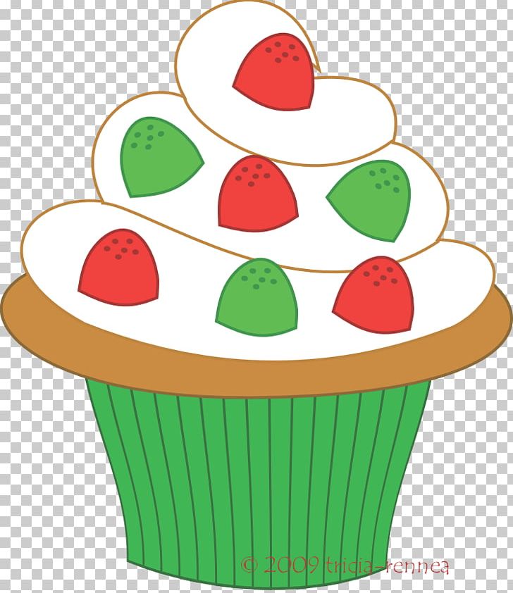 muffin clipart christmas