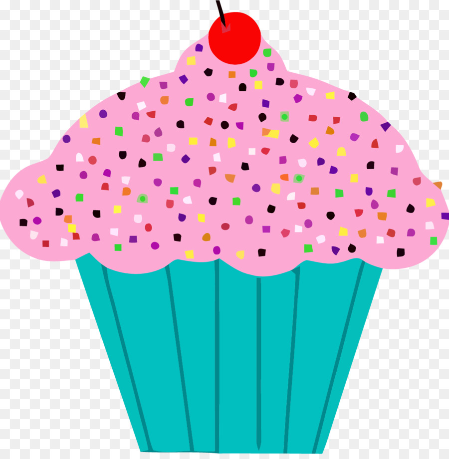 Pink birthday cake png. Muffin clipart ckae