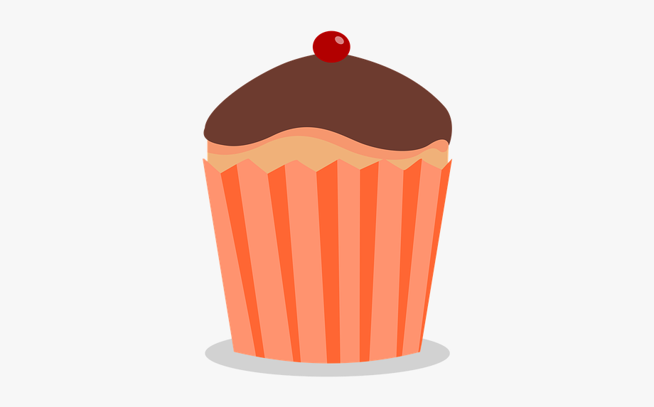 Muffin colored free . Muffins clipart yummy cupcake