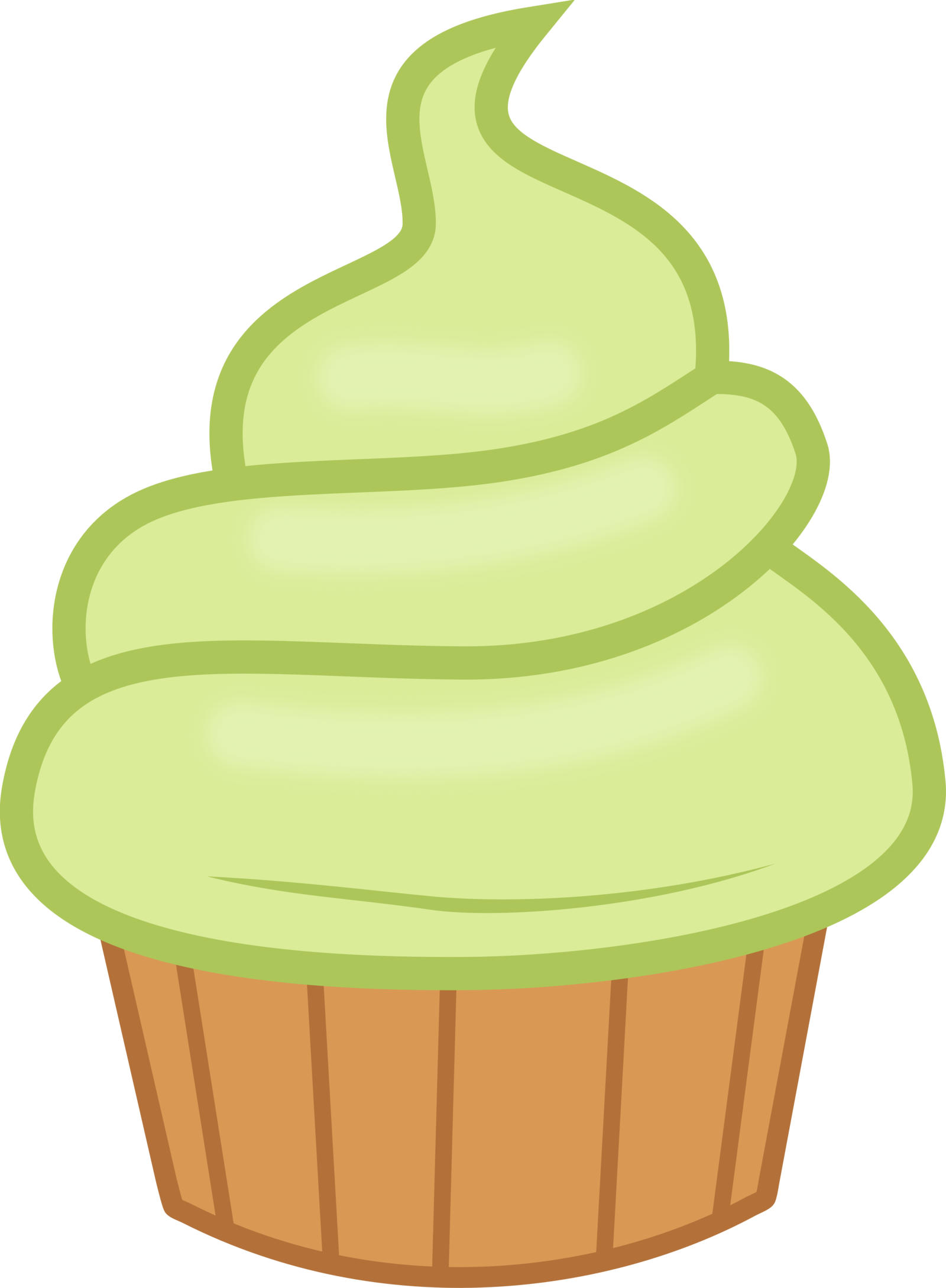 muffins clipart green cupcake